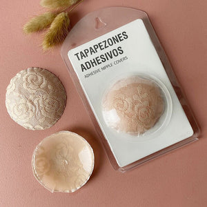 Pâte mammaire anti-bosses en silicone en dentelle, pâte mammaire de mariage anti-éblouissement sexy invisible et sans couture