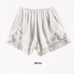 Shorts in pizzo antiriflesso